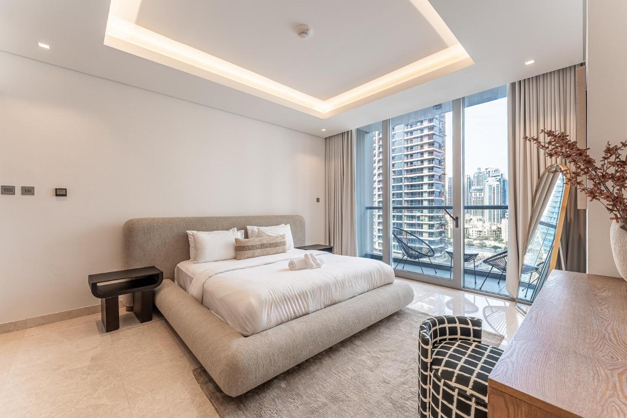 Havn - 1 Bed In Sterling East, Burj Khalifa View * Dubai